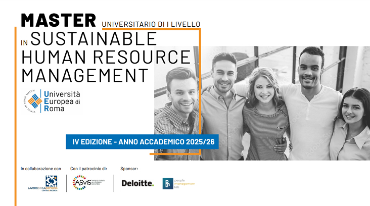 Master Universitario in Sustainable Human Resource Management (SHRM) – IV Edizione