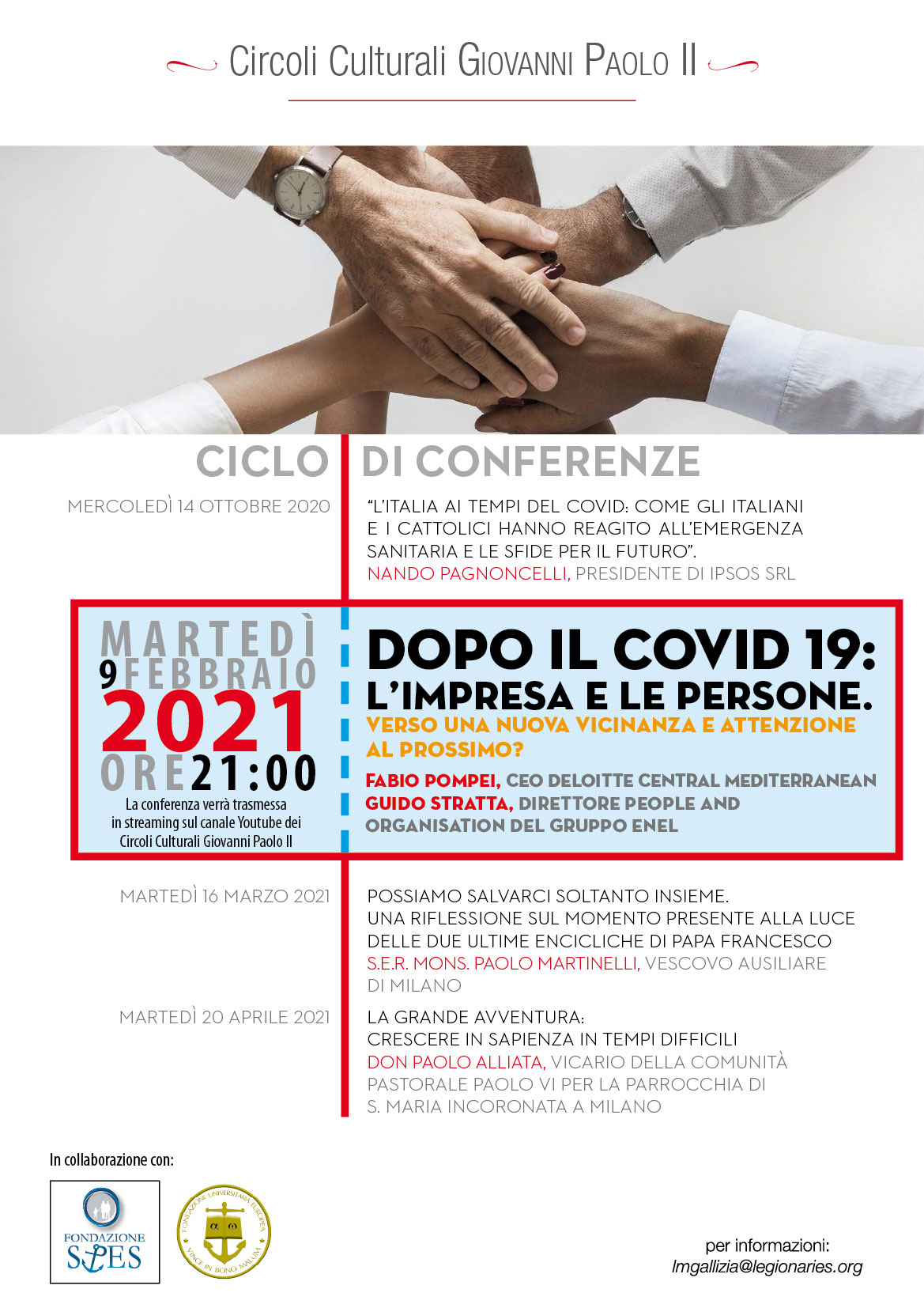 Dopo il Covid 19: l’impresa e le persone
