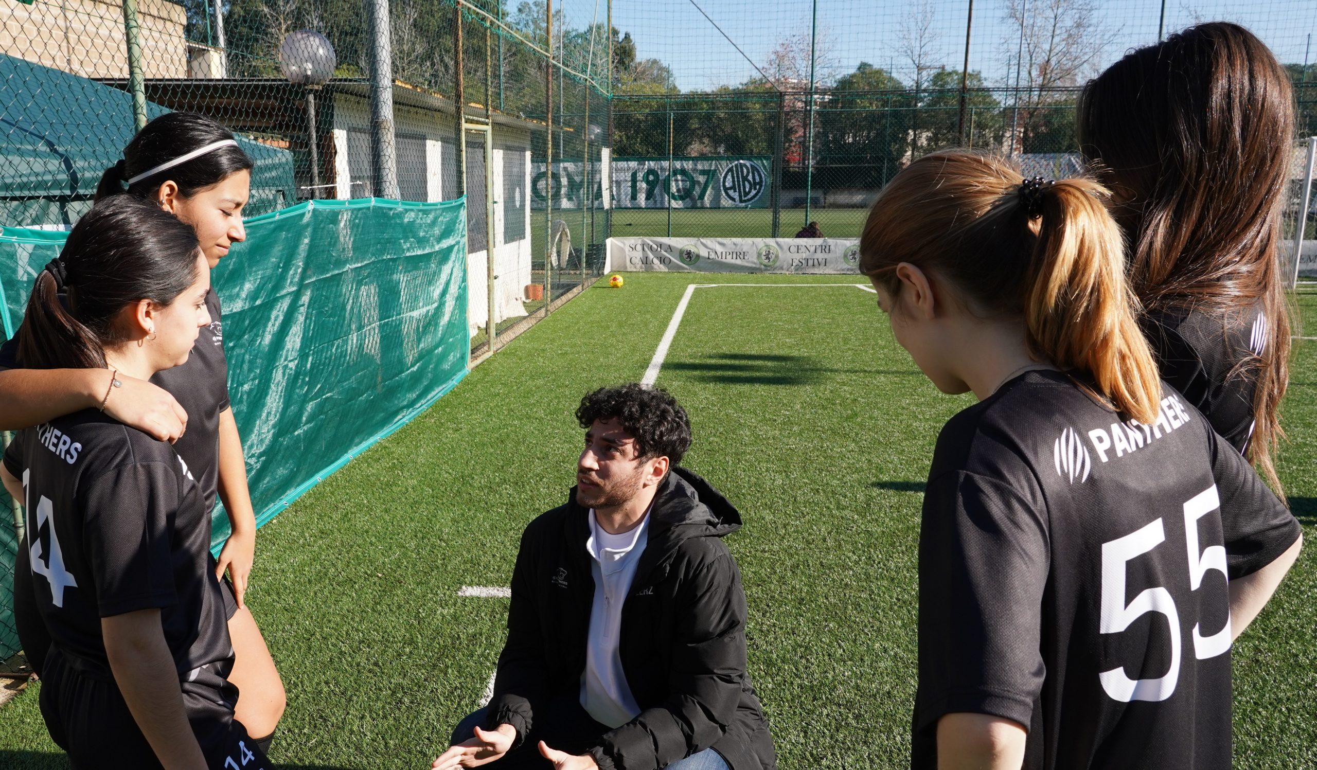 In campo con i Panthers