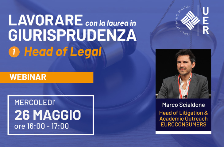 Lavorare con la Laurea in Giurisprudenza – Head of Legal