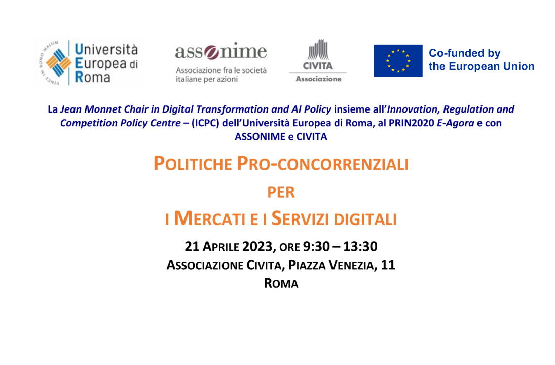 Politiche pro-concorrenziali per i mercati e i servizi digitali