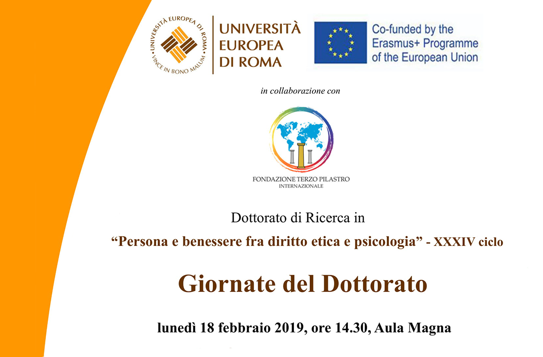 Ph.D. – Persona e benessere fra diritto, etica e psicologia