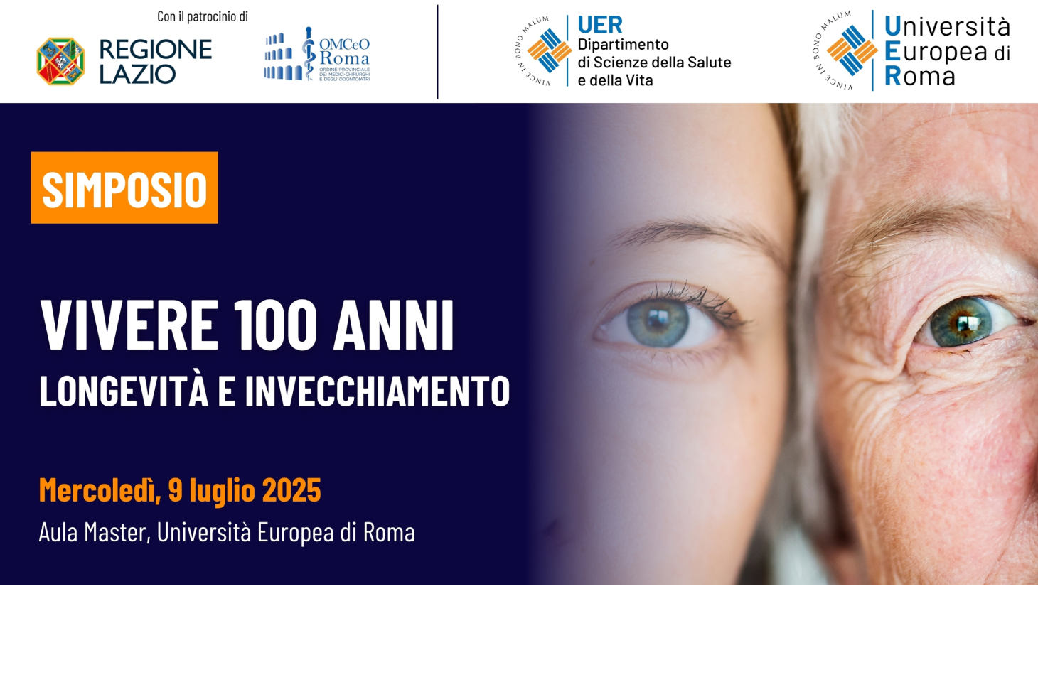 Simposio su longevità e invecchiamento