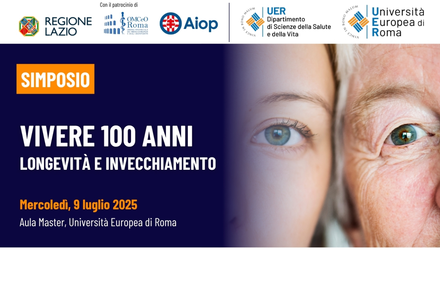 Simposio su longevità e invecchiamento