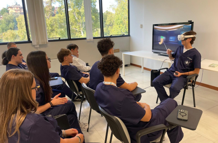 Prima giornata al CESMAT degli studenti di Medicina dell’Università Europea di Roma