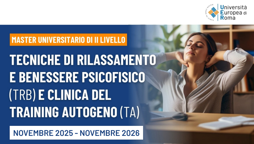 Master di II livello in Tecniche di rilassamento e benessere psicofisico (TRB) e clinica del training autogeno (TA) – A. A. 2025-2026
