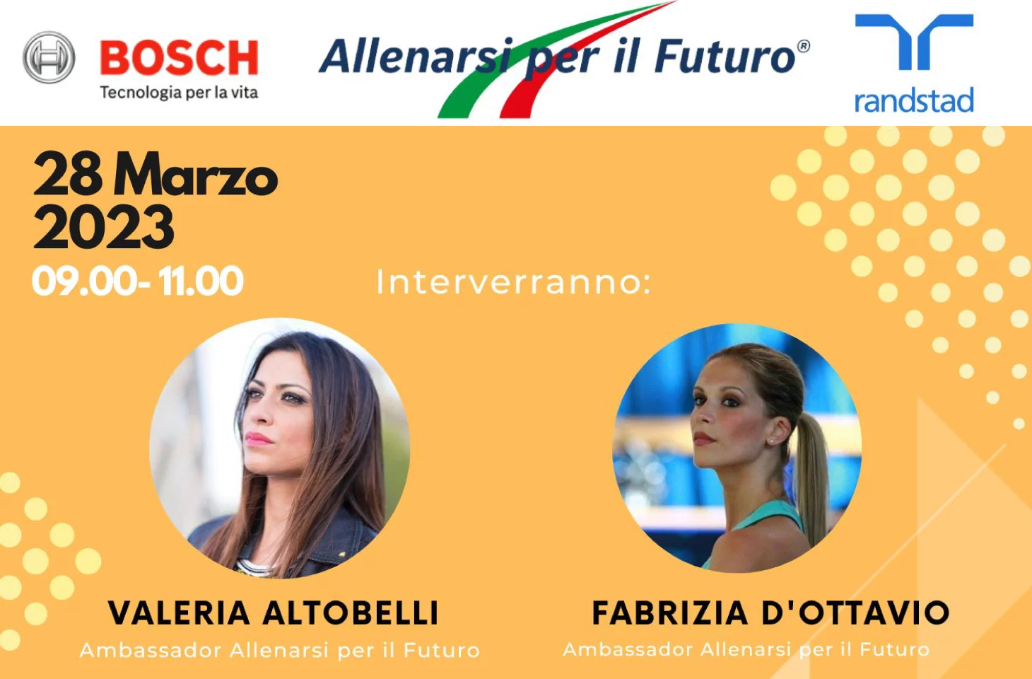 Una “Farfalla” olimpica testimonial di “Allenarsi per il futuro 2023”