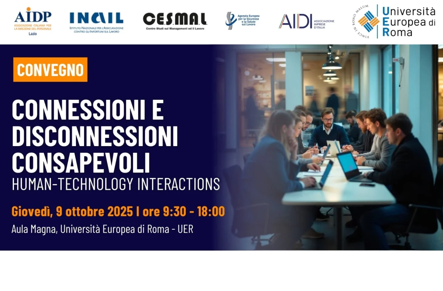 “Connessioni e disconnessioni consapevoli: human-technology interactions”