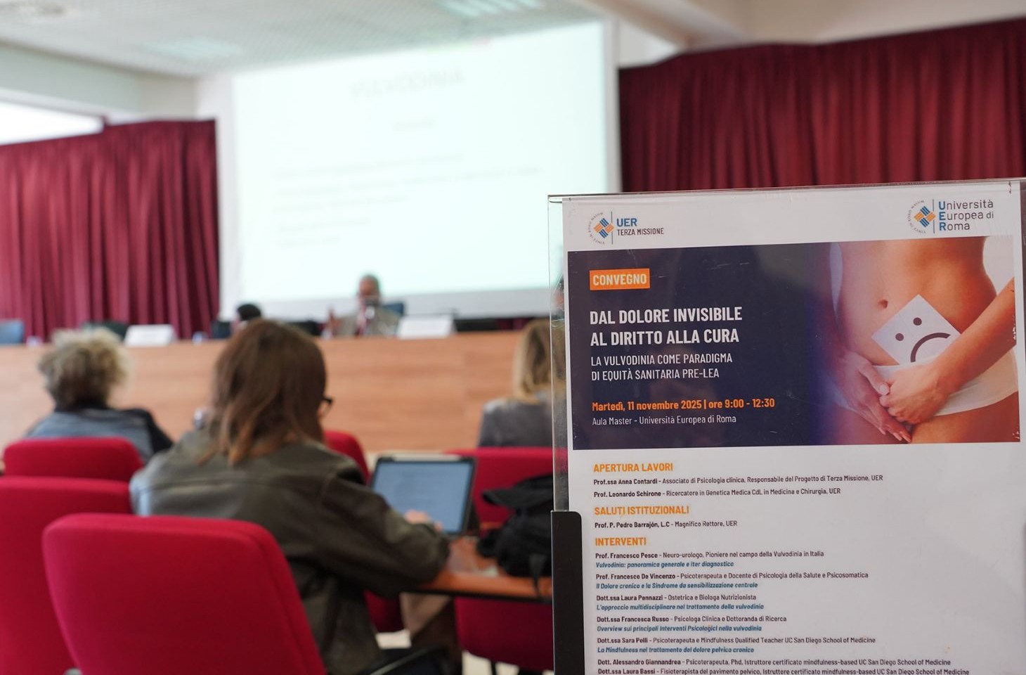 Convegno “Dal dolore invisibile al diritto alla cura”