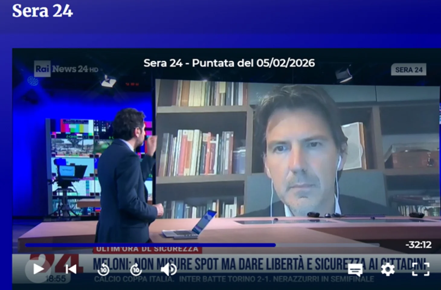 Il Prof. Scialdone a Rainews24