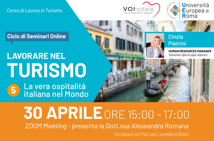 Lavorare nel Turismo – La vera ospitalità italiana nel mondo